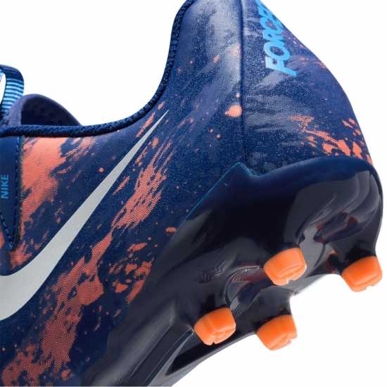 Детски футболни бутонки Nike Phantom Gx Ii Academy Junior Firm Ground Football Boots Синьо/Хром Nike Phantom Gx Ii Academy Junior Firm Ground Football Boots Синьо/Хром Детски футболни бутонки