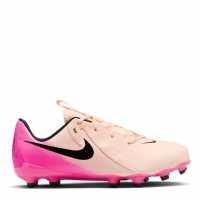 Nike Phantom Gx Ii Academy Junior Firm Ground Football Boots Оранжево/Розово Детски футболни бутонки