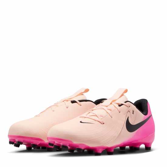 Детски футболни бутонки Nike Phantom Gx Ii Academy Junior Firm Ground Football Boots Оранжево/Розово Nike Phantom Gx Ii Academy Junior Firm Ground Football Boots Оранжево/Розово Детски футболни бутонки
