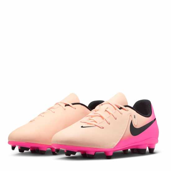 Nike Phantom Gx Ii Juniors Firm Ground Football Boots Оранжево/Розово Детски футболни бутонки
