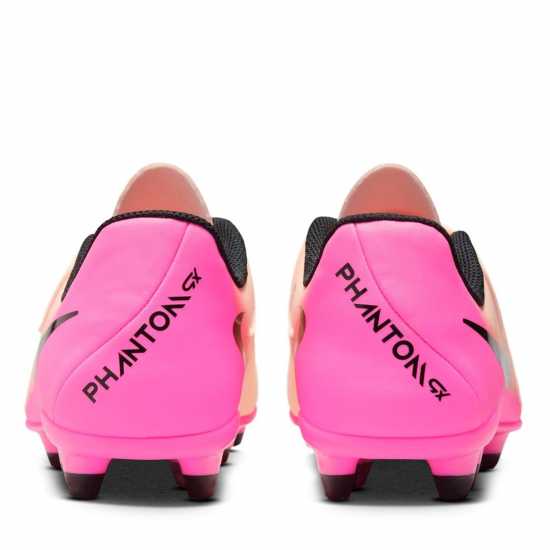 Nike Phantom Gx Ii Juniors Firm Ground Football Boots Оранжево/Розово Детски футболни бутонки