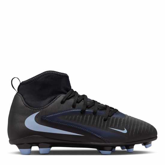 Nike Phantom 6 Club Juniors Multi-Ground Football Boots Black/Black Детски футболни бутонки
