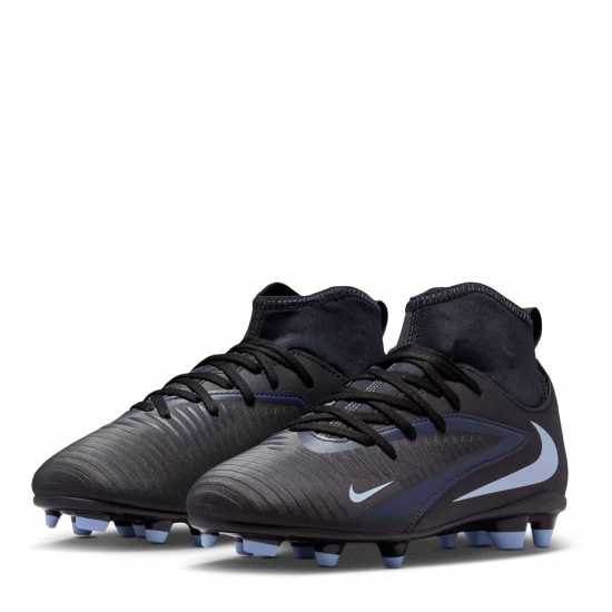Nike Phantom 6 Club Juniors Multi-Ground Football Boots Black/Black Детски футболни бутонки