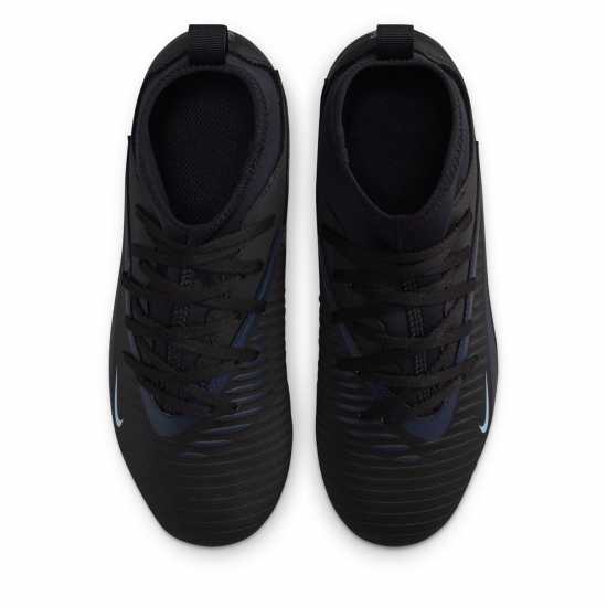 Nike Phantom 6 Club Juniors Multi-Ground Football Boots Black/Black Детски футболни бутонки