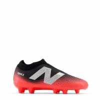New Balance Tekela Magique V4 + Juniors Firm Ground Football Boots Black/Red 