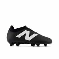Детски Футболни Бутонки New Balance Tekela V4+ Magique Firm Ground Junior Football Boots Черно/Бяло Детски футболни бутонки