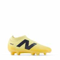 Детски Футболни Бутонки New Balance Tekela V4+ Magique Firm Ground Junior Football Boots Оранжево/Черно Детски футболни бутонки