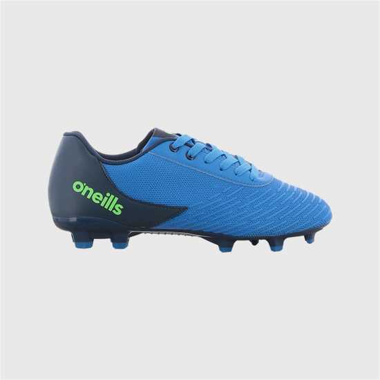 Oneills Детски Футболни Бутонки Meteor Firm Ground Football Boots Junior Кралски/Лайм Детски футболни бутонки
