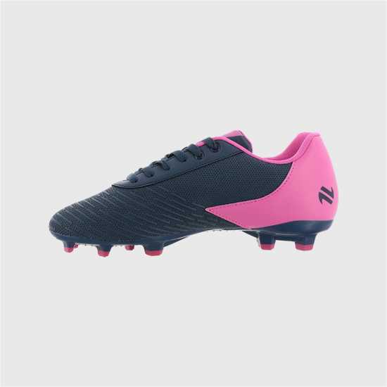 Oneills Детски Футболни Бутонки Meteor Firm Ground Football Boots Junior Морско синьо/Розово Детски футболни бутонки