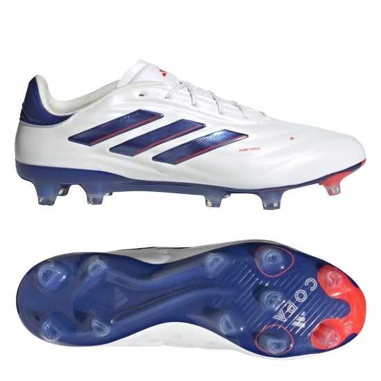 Детски футболни бутонки Adidas Copa Pure 2 Elite Firm Ground Football Boots Ftwr White Adidas Copa Pure 2 Elite Firm Ground Football Boots Ftwr White Детски футболни бутонки