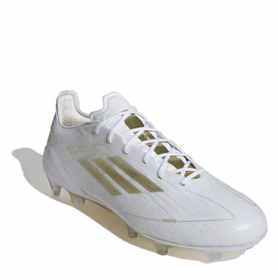 adidas F50 Elite Juniors Firm Ground Football Boots ftwr бяло 