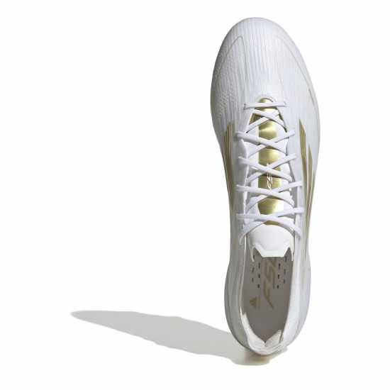 adidas F50 Elite Juniors Firm Ground Football Boots ftwr бяло 