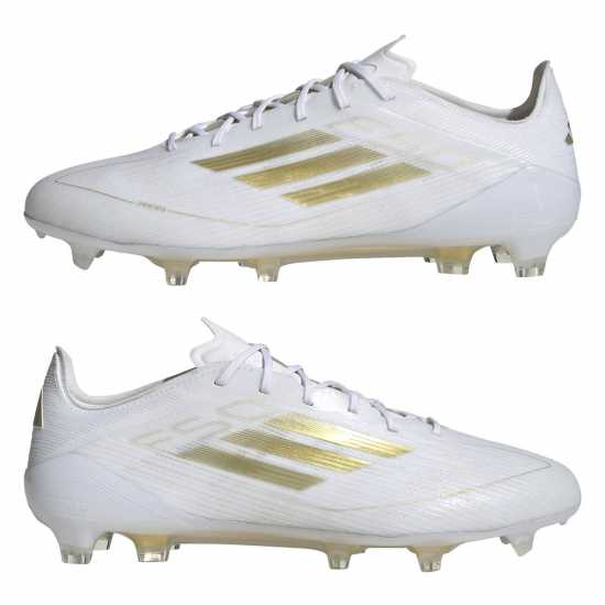 adidas F50 Elite Juniors Firm Ground Football Boots ftwr бяло 