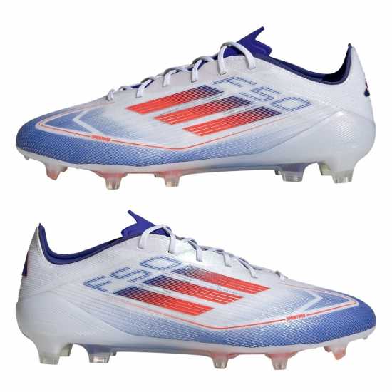 Adidas F50 Elite Juniors Firm Ground Football Boots ftwr бяло 