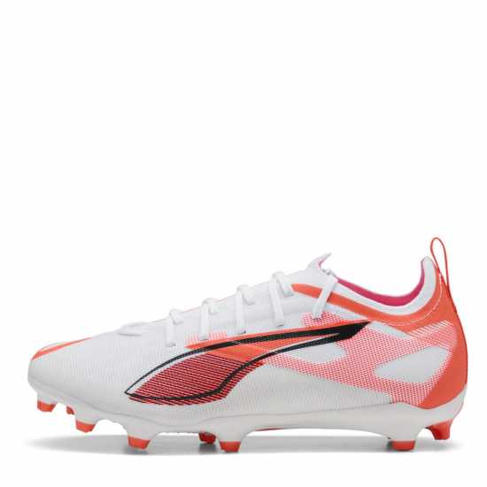 Puma Ultra Pro Junior Firm Ground Football Boots White/Red Формула Пакет