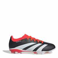 Adidas Predator 24 League Junior Firm Ground Boots Черно/Бяло/Червено Детски футболни бутонки