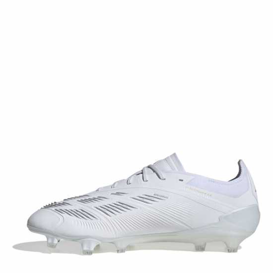 Adidas Predator Elite Juniors Firm Ground Football Boots Ftwr White 