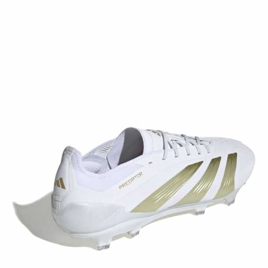 Adidas Predator Elite Juniors Firm Ground Football Boots Ftwr White 