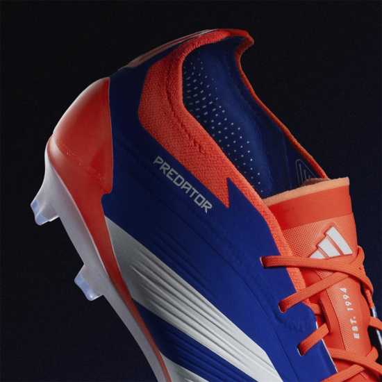 Детски футболни бутонки Adidas Predator Elite Juniors Firm Ground Football Boots Lucid Blue Adidas Predator Elite Juniors Firm Ground Football Boots Lucid Blue Детски футболни бутонки