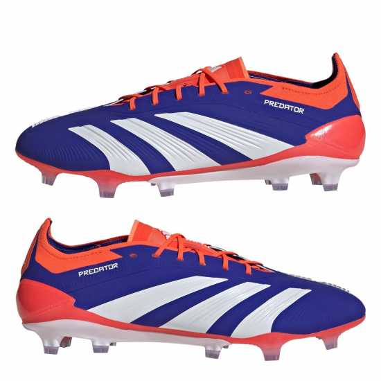Детски футболни бутонки Adidas Predator Elite Juniors Firm Ground Football Boots Lucid Blue Adidas Predator Elite Juniors Firm Ground Football Boots Lucid Blue Детски футболни бутонки