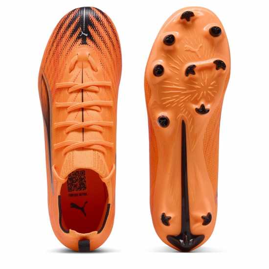 Puma Ultra 5 Pro Juniors Firm Ground Football Boots Оранжево/Черно Puma Ultra 5 Pro Juniors Firm Ground Football Boots Оранжево/Черно