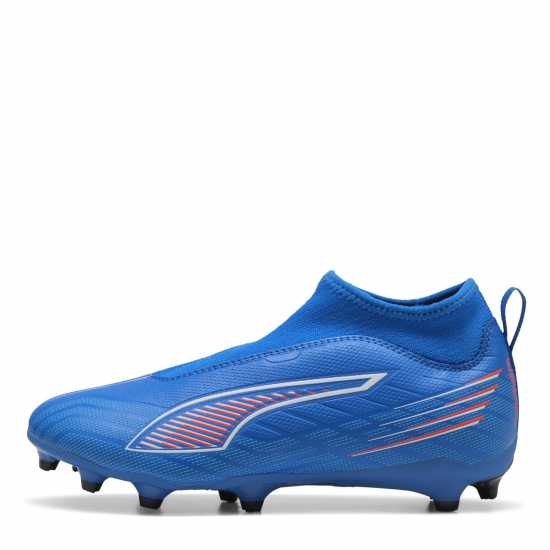 Детски футболни бутонки Puma Ultra 5 Match Laceless Junior Firm Ground Football Boots Puma Ultra 5 Match Laceless Junior Firm Ground Football Boots Детски футболни бутонки