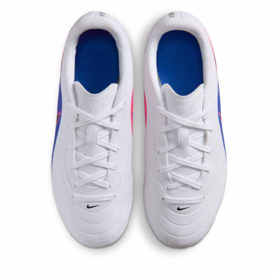 Nike Tiempo Club Junior Firm Ground Football Boots Blue/Wht/Pink Nike Tiempo Club Junior Firm Ground Football Boots Blue/Wht/Pink