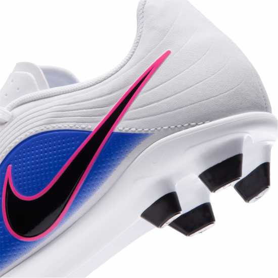 Nike Tiempo Club Junior Firm Ground Football Boots Blue/Wht/Pink Nike Tiempo Club Junior Firm Ground Football Boots Blue/Wht/Pink