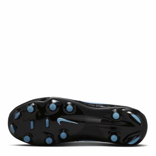Nike Kids  Tiempo Academy Firm Ground Football Boots Black/Blue 