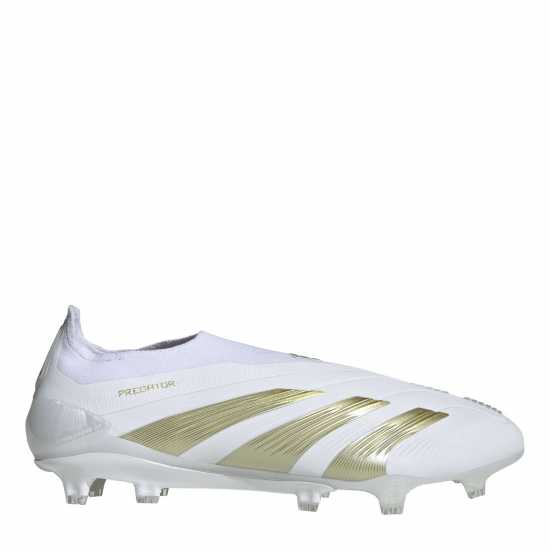 Adidas Predator Elite Laceless Juniors Firm Ground Football Boots ftwr бяло 