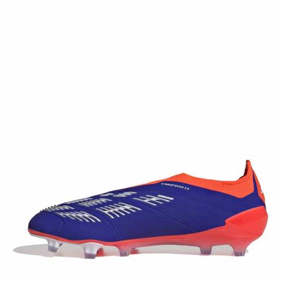 Adidas Predator Elite Laceless Juniors Firm Ground Football Boots бистър син 