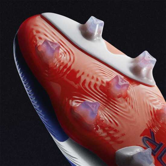 Adidas Predator Elite Laceless Juniors Firm Ground Football Boots бистър син 