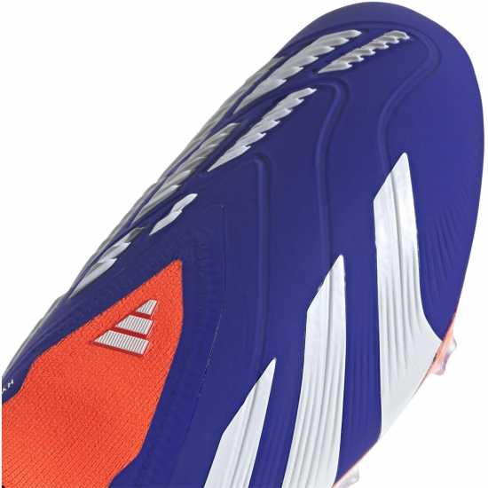 Adidas Predator Elite Laceless Juniors Firm Ground Football Boots бистър син 