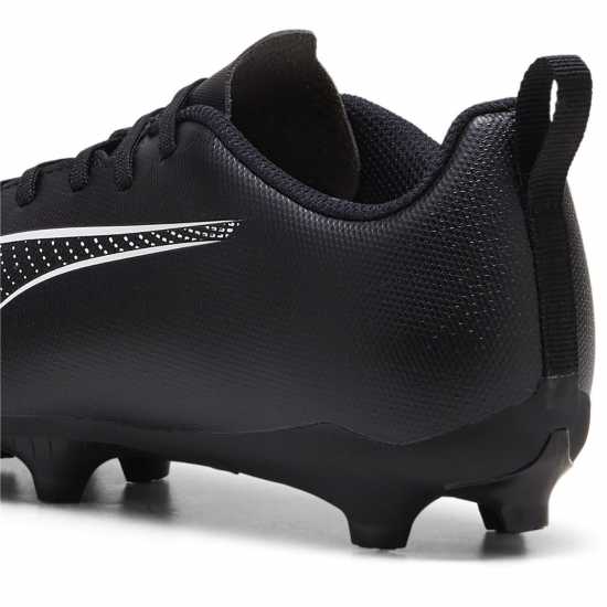Puma Детски Футболни Бутонки Ultra Play Firm Ground Football Boots Juniors Черно/Бяло Детски футболни бутонки