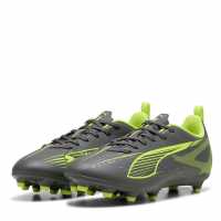 Puma Детски Футболни Бутонки Ultra Play Firm Ground Football Boots Juniors Сребро/Жълто Детски футболни бутонки