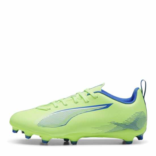 Puma Детски Футболни Бутонки Ultra Play Firm Ground Football Boots Juniors Зелено/Бяло/Синьо Детски футболни бутонки