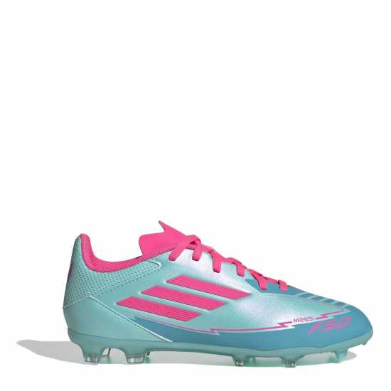 Adidas F50 League Junior Firm Ground Football Boots Синьо/Розово Adidas F50 League Junior Firm Ground Football Boots Синьо/Розово