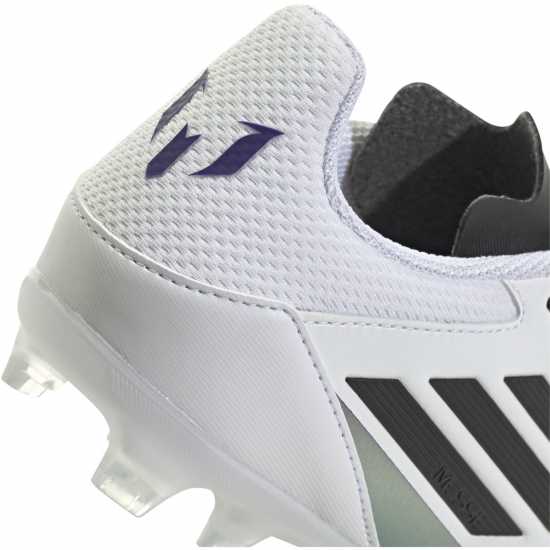 Adidas F50 League Junior Firm Ground Football Boots Бяло/Лилаво Adidas F50 League Junior Firm Ground Football Boots Бяло/Лилаво