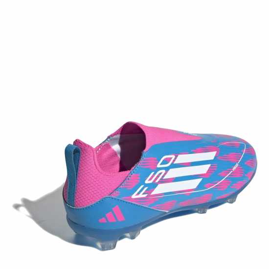 Adidas F50 League Laceless Junior Firm Ground Football Boots  