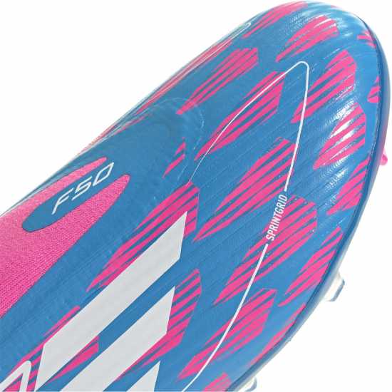 Adidas F50 League Laceless Junior Firm Ground Football Boots  