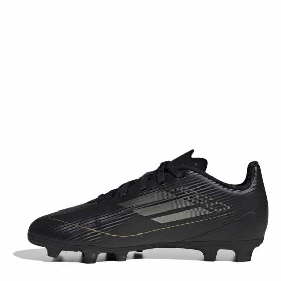 Adidas F50 Club Juniors Firm Ground Football Boots Черно/сребро Футболни стоножки