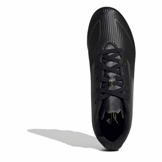 Adidas F50 Club Juniors Firm Ground Football Boots Черно/сребро Футболни стоножки