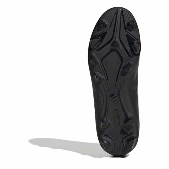 Adidas F50 Club Juniors Firm Ground Football Boots Черно/сребро Футболни стоножки