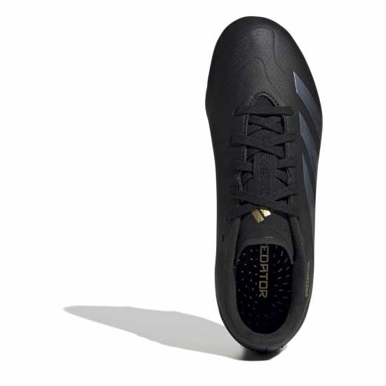 Adidas Predator League Children's Firm Ground Football Boots Основно Черно/Карбон Детски футболни бутонки