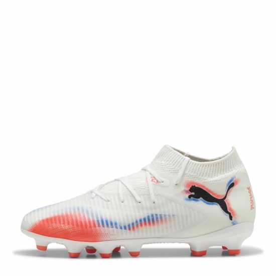 Детски футболни бутонки Puma Future 8 Pro Junior Artificial Ground Football Boots White/Black/Red Puma Future 8 Pro Junior Artificial Ground Football Boots White/Black/Red Детски футболни бутонки