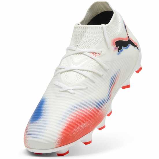 Детски футболни бутонки Puma Future 8 Pro Junior Artificial Ground Football Boots White/Black/Red Puma Future 8 Pro Junior Artificial Ground Football Boots White/Black/Red Детски футболни бутонки