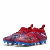 Puma Детски Футболни Бутонки Future 8 Match Artificial Ground Football Boots Juniors Red/Blue Детски футболни бутонки