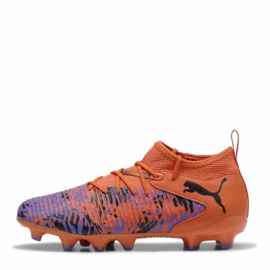 Puma Детски Футболни Бутонки Future 8 Match Artificial Ground Football Boots Juniors Оранжево/Черно Детски футболни бутонки