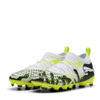Puma Детски Футболни Бутонки Future 8 Match Artificial Ground Football Boots Juniors Mint/White 