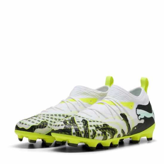 Puma Детски Футболни Бутонки Future 8 Match Artificial Ground Football Boots Juniors Puma Детски Футболни Бутонки Future 8 Match Artificial Ground Football Boots Juniors Mint/White